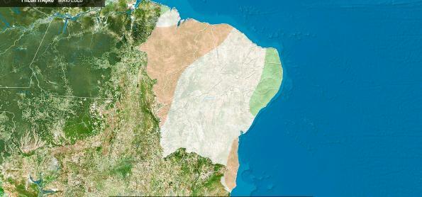 Chuvas frequentes marcam maio na faixa leste do Nordeste
