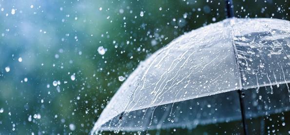 A chuva aumenta entre Espírito Santo e o sul da Bahia
