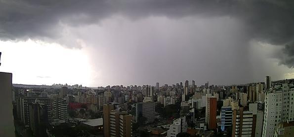 Risco de chuva forte em todas as Regiões do Brasil