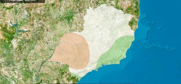 Previsão de maio para o Sudeste: chuva abaixo da média em SP