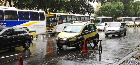 Fim de semana com temporais e mar agitado no Rio de Janeiro