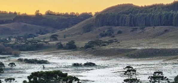  Ar seco e frio e previsão de geada no Centro-Sul do Brasil