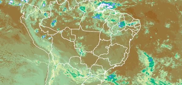Sul tem mais chuva forte. Ar seco no Sudeste e Centro-Oeste.
