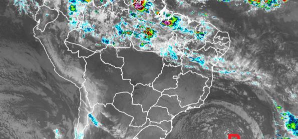 Ciclone extratropical provoca ventania na costa do Sudeste