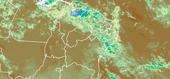 Capitais do leste do Nordeste com mais chuva volumosa 