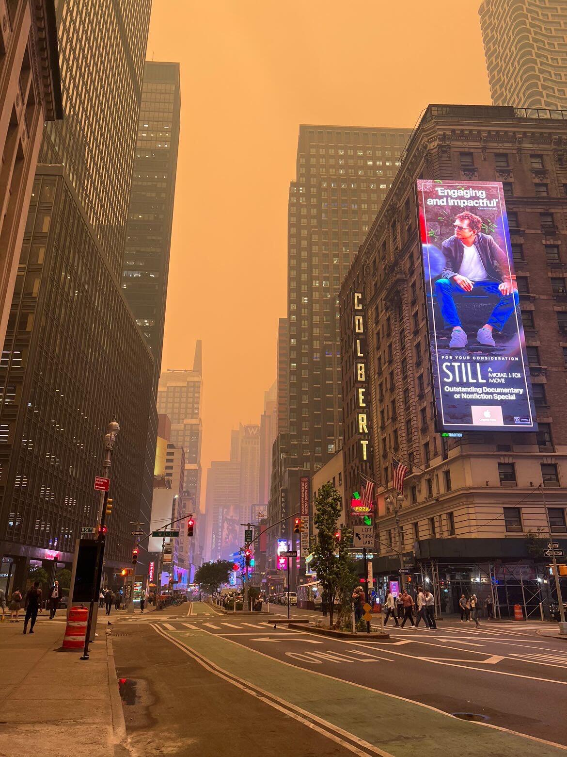 Fumaça de incêndios do Canadá invade Nova Iorque Climatempo