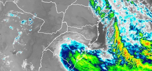 Ciclone extratropical: chuva acima de 200 mm/24h no RS