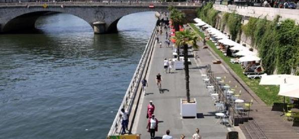 Parisienses poderão nadar no rio Sena a partir de 2025