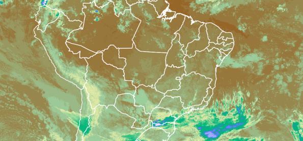 Mais temporais no Sul do Brasil nesta terça-feira