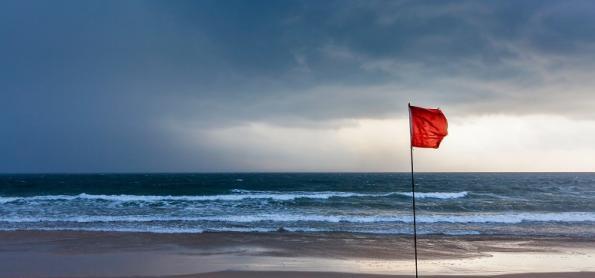 Alerta para chuva forte no sul do RS, litoral de PE e da PB