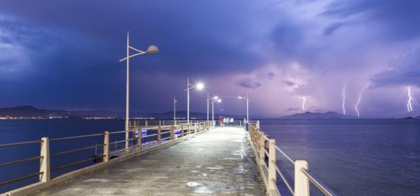 Alerta de temporais em Santa Catarina nesta sexta-feira