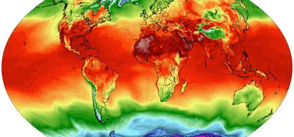 Terra bate recorde de calor pelo segundo dia consecutivo
