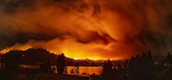 Como a mudança climática aumenta o risco de fogo no Canadá