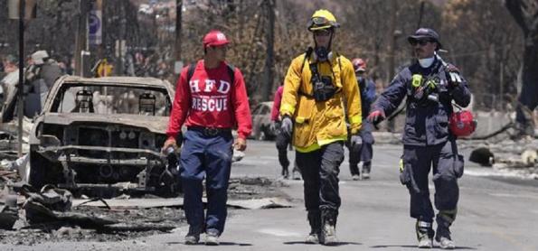 Sobe para 93 número de mortos nos incêndios no Havaí