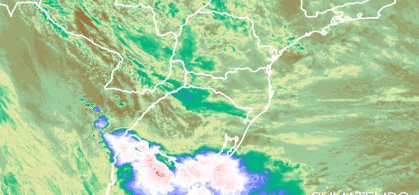 Rio Grande do Sul volta a ter chuva forte