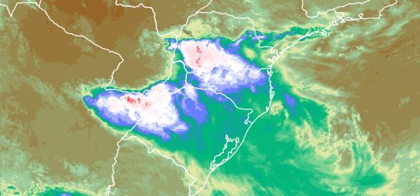 Rio Grande do Sul em alerta para temporais