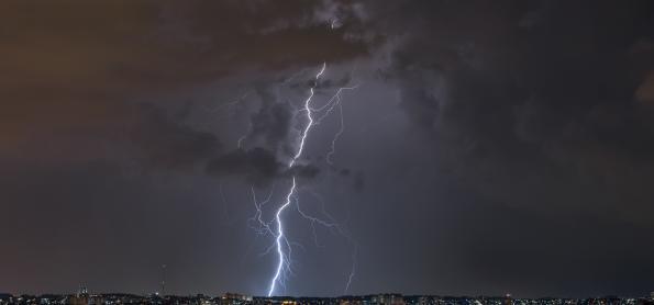 Outubro termina com temporais no Sudeste