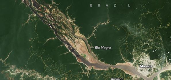 Clima extremo na América do Sul:Onda de calor e seca na Amazônia