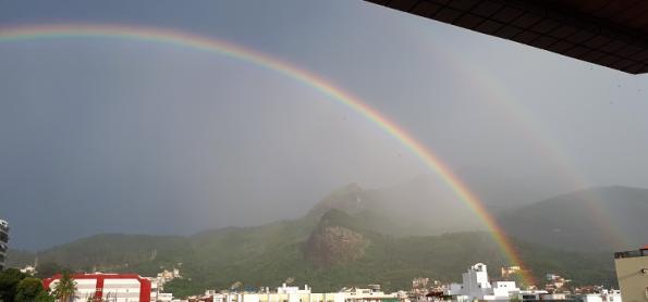 Pancadas de chuva forte no Rio de Janeiro