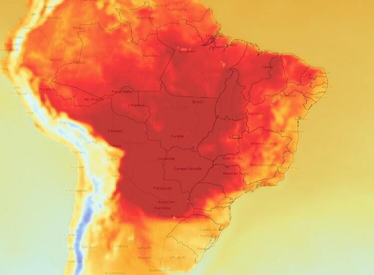 Nova Onda De Calor No Interior Do Brasil Climatempo