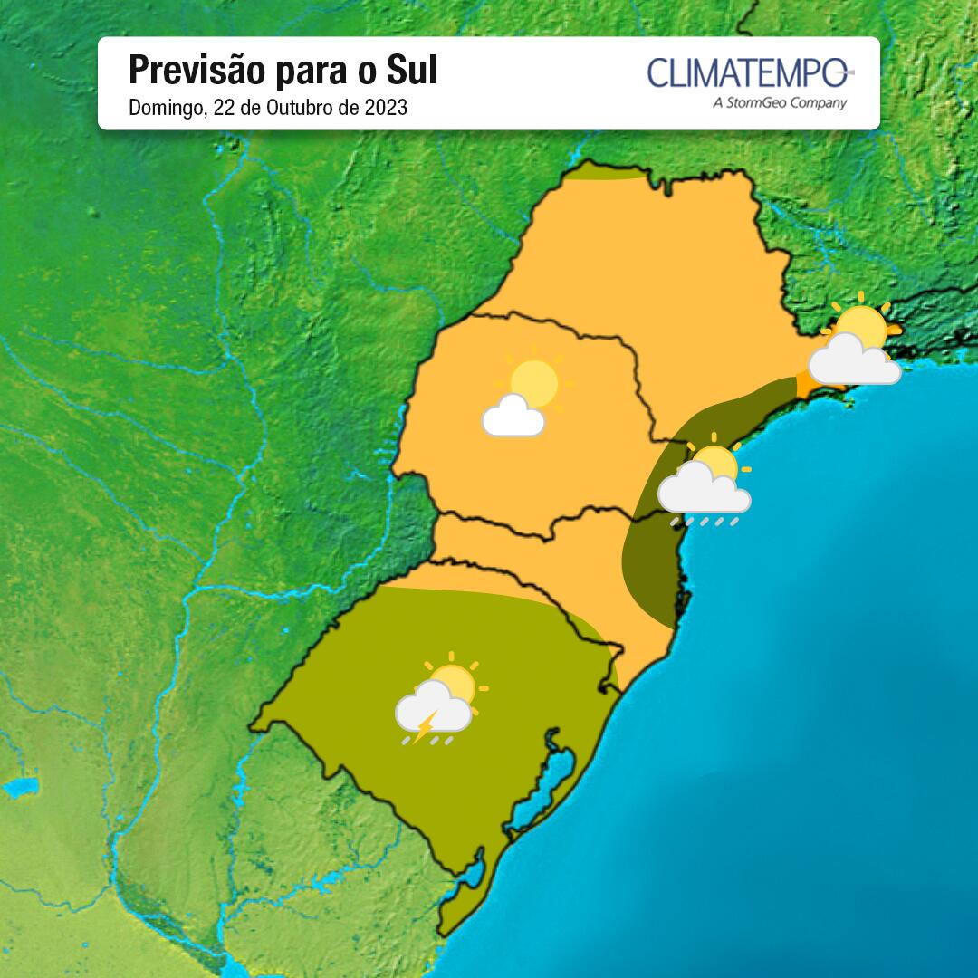 Chuva vem aí!! - Categoria - Notícias Climatempo