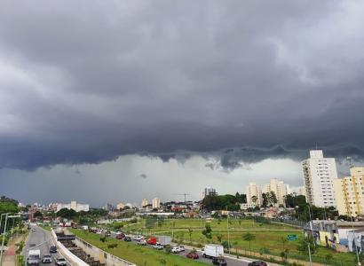 Alerta para temporais em SP e em MS (Foto: São Paulo (SP), por Aleff Matos