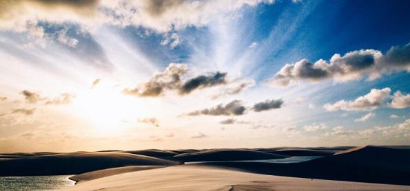 Tempo instável na costa norte do Brasil