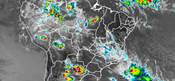 Véspera de Natal com calor e pancadas fortes no Brasil
