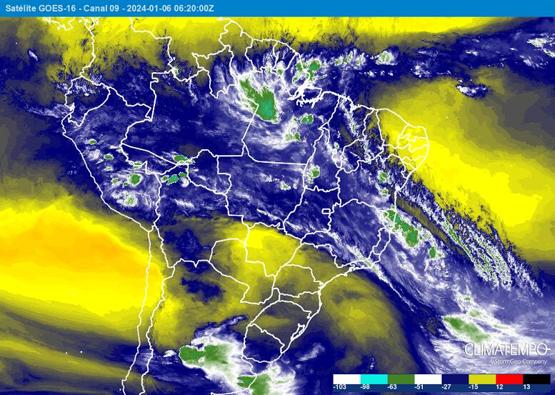 Ainda chove forte no Norte, Nordeste, Centro-Oeste e Sudeste