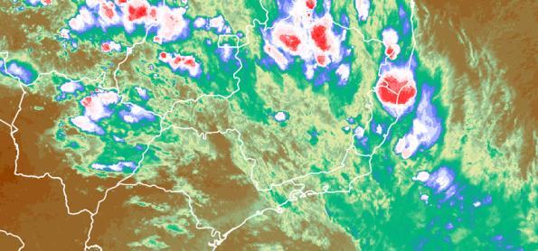 Muita chuva no ES, norte do RJ e leste de MG