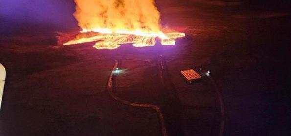 Islândia tem nova erupção vulcânica e evacua cidade