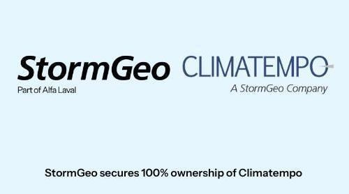 A Climatempo agora é uma empresa 100% StormGeo!