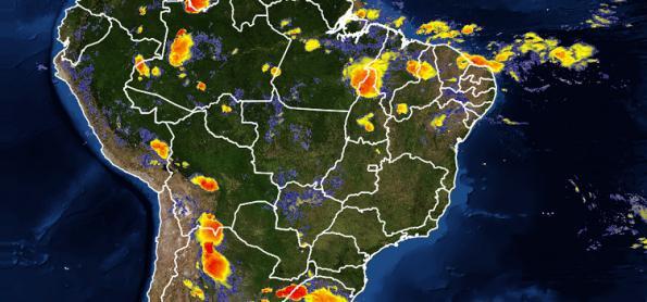 Dia de temporal no Norte, Nordeste e no Rio Grande do Sul