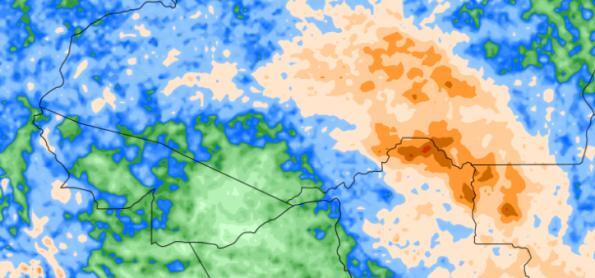 Previsão de chuvas intensas nos estados de Rondônia e Amazonas