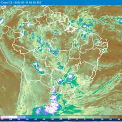 Chuva supera os 100 mm em 24 horas em vários estados brasileiros