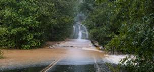 Chuva volta a cair volumosa sobre o Rio Grande do Sul