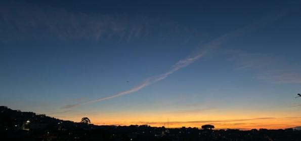 Clima de outono: sol e frio em São Paulo 