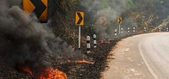 Número de queimadas aumenta 76% em trecho do Rodoanel