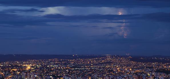 Acumulados já ultrapassam 50mm em cidades de Minas Gerais