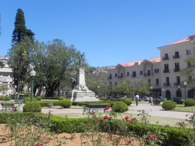 Praças em Poços de Caldas