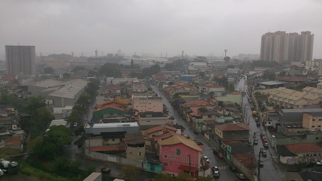 Chuva em Guarulhos 
