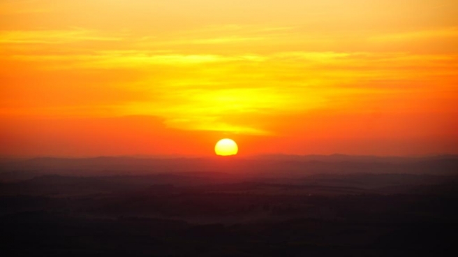 Por Do Sol Do Dia 20 De Setembro Na Montanha Magica Categoria Noticias Climatempo