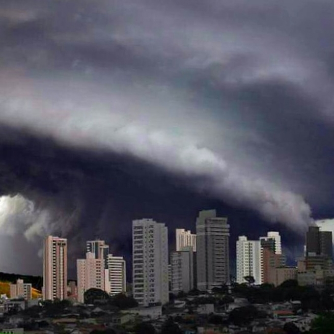 Tempestade em São José do Rio Preto (SP)