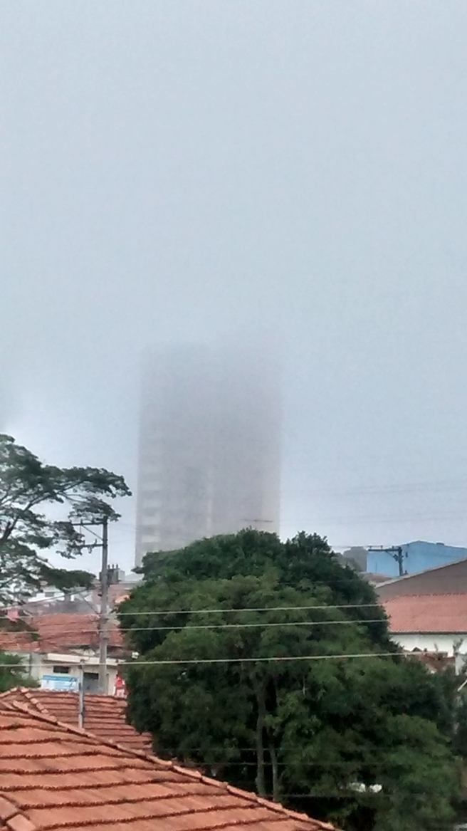 Neblina forte em Mauá
