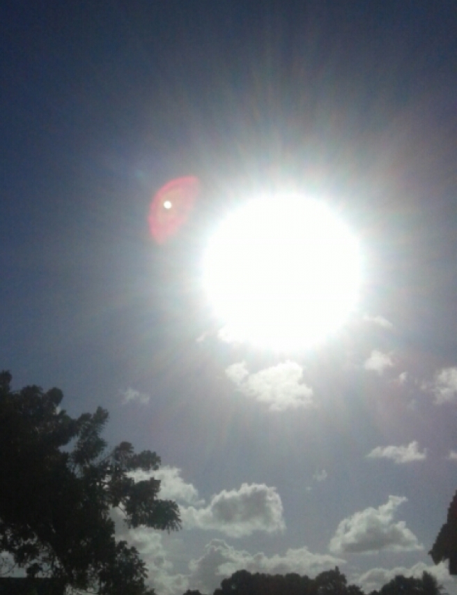 Sol e calor em Arapiraca (AL)