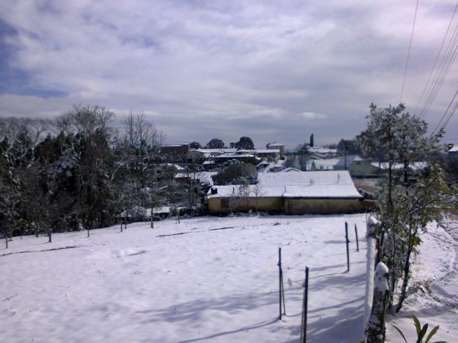 Neve em Itaiópolis SC 2013