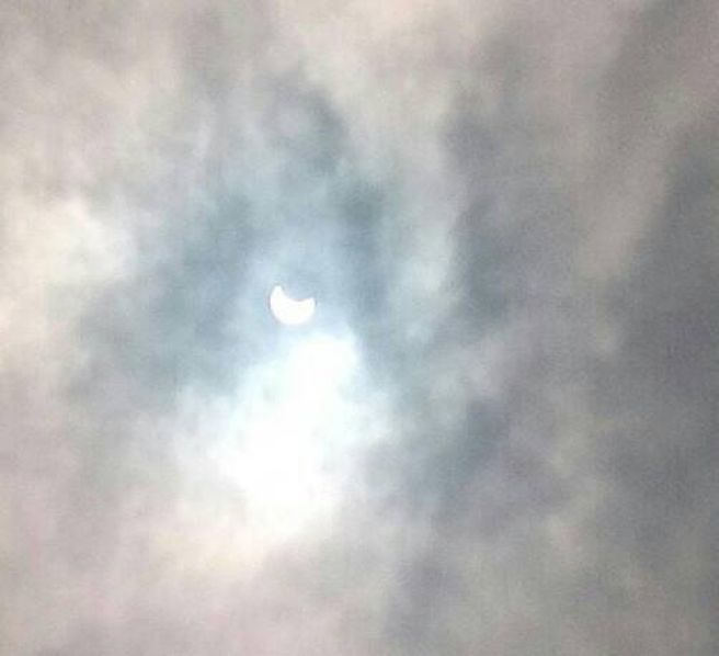 eclipse solar em Palhoça