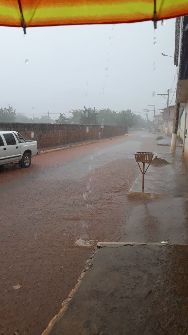 Dilúvio no  sudoeste da Bahia.