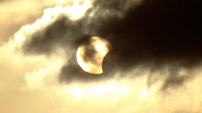 Eclipse parcial de Sol em João Pessoa Pb 21/08/2017