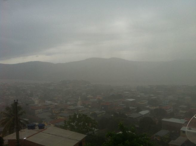 chove forte em Resplendor no Vale do Rio Doce